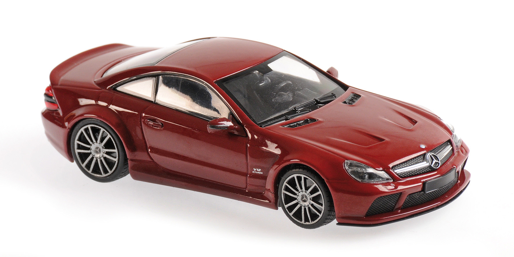 MERCEDES-BENZ SL65 AMG BLACK SERIES (R230) - 2009 - DARK RED