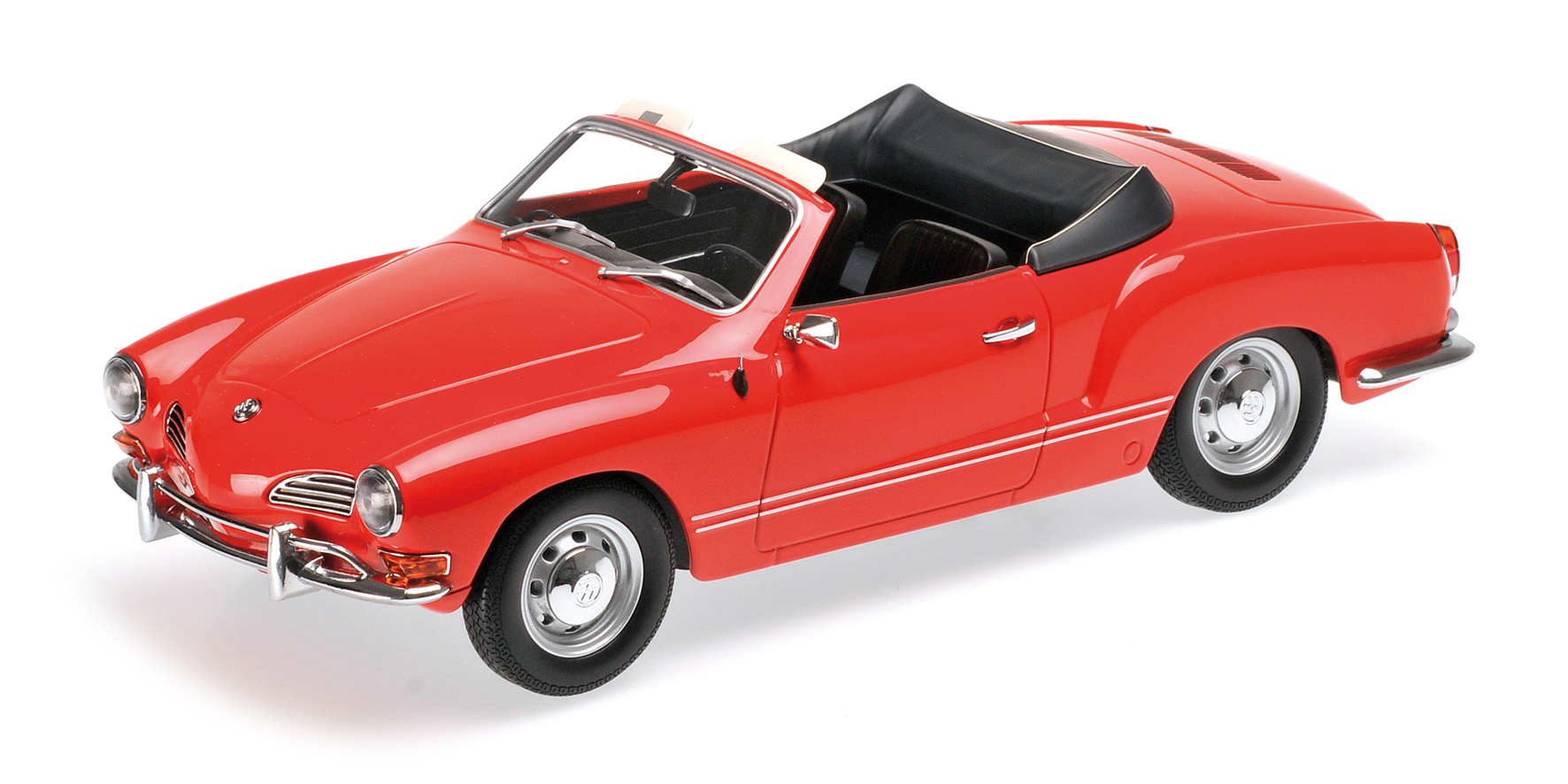 VOLKSWAGEN KARMANN GHIA CONVERTIBLE - 1970 - RED
