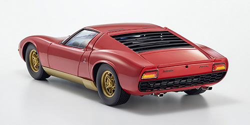 LAMBORGHINI MIURA P400 - RED/BLUE INTERIOR (08621RBL)