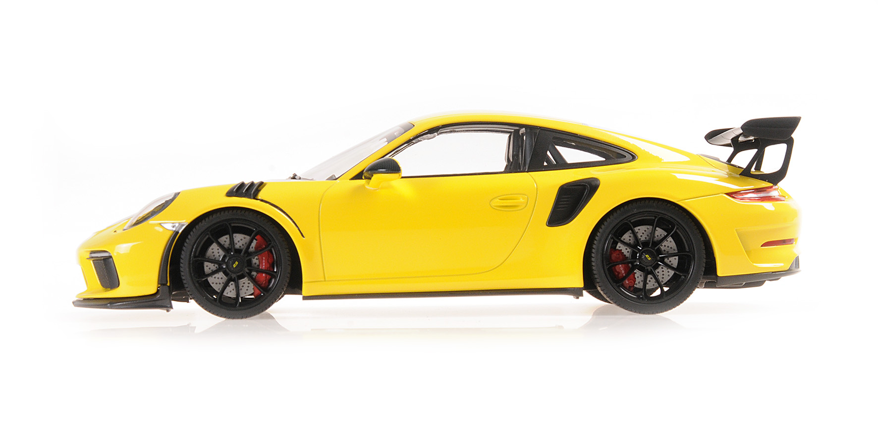 PORSCHE 911 GT3RS (991.2) - 2019 - YELLOW W/ BLACK WHEELS