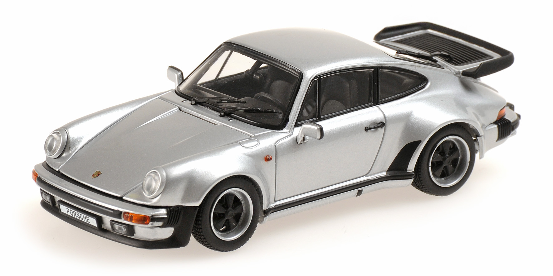 PORSCHE 911 TURBO 3.3 - SILVER  (05525S)