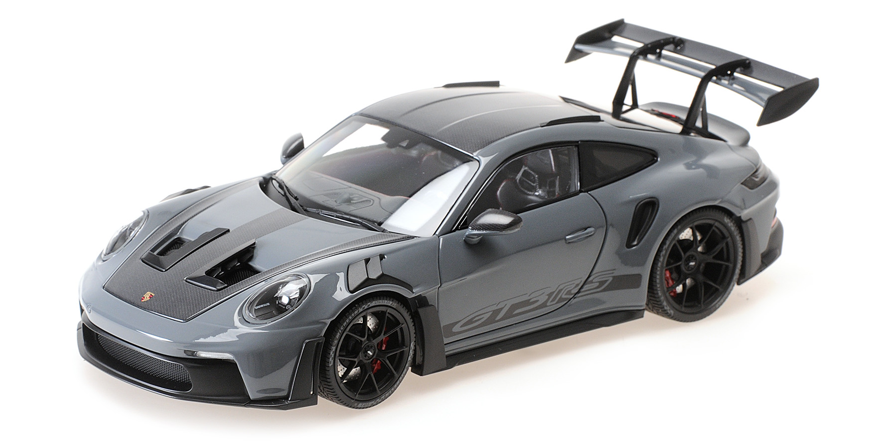 PORSCHE 911 (992) GT3 RS - 2024 - GREY W/WEISSACH PACKAGE W BLACK WHEELS