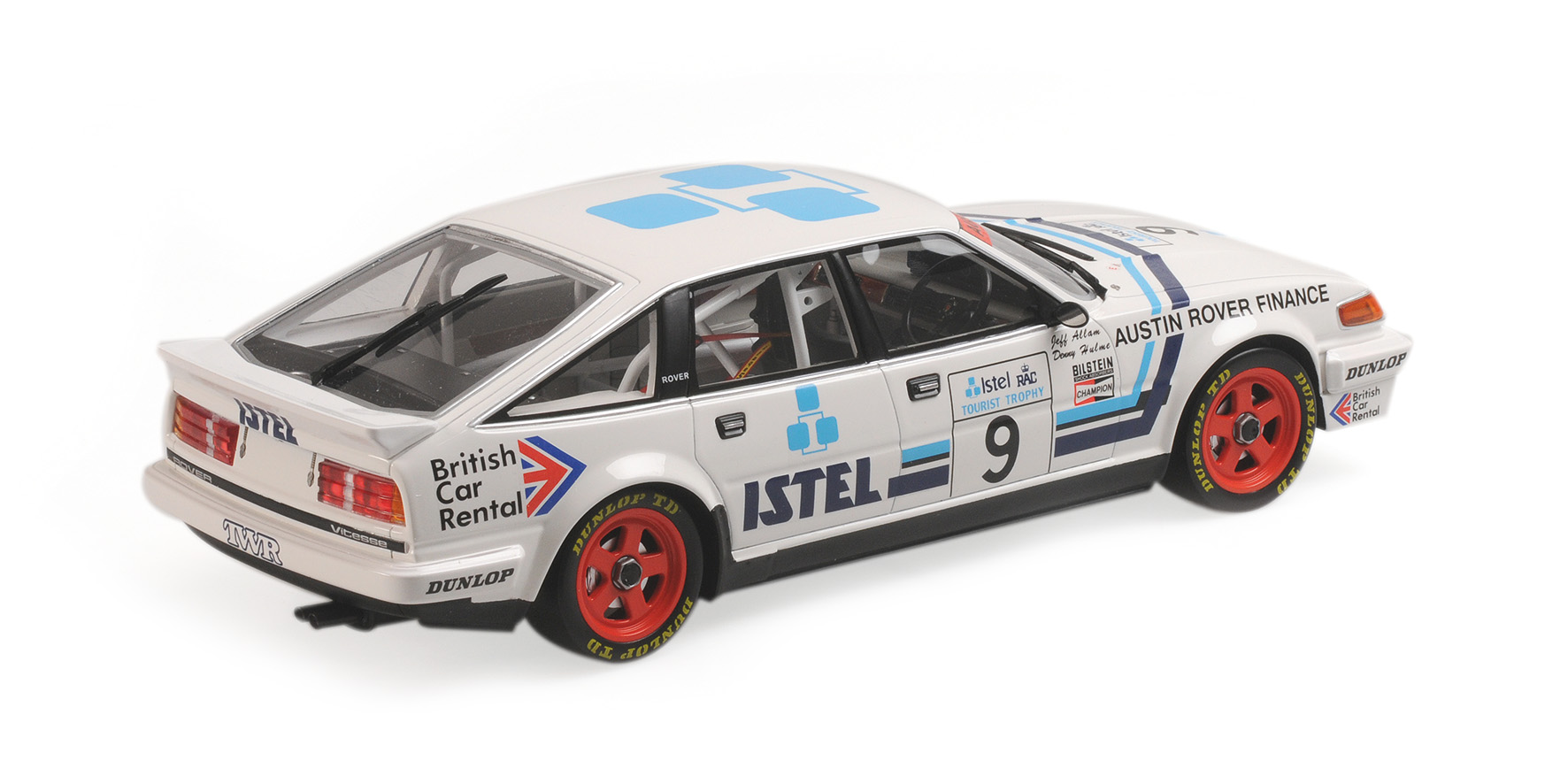 ROVER VITESSE - ISTEL - ALLAM/HULME - WINNERS TOURIST TROPHY SILVERSTONE 1986