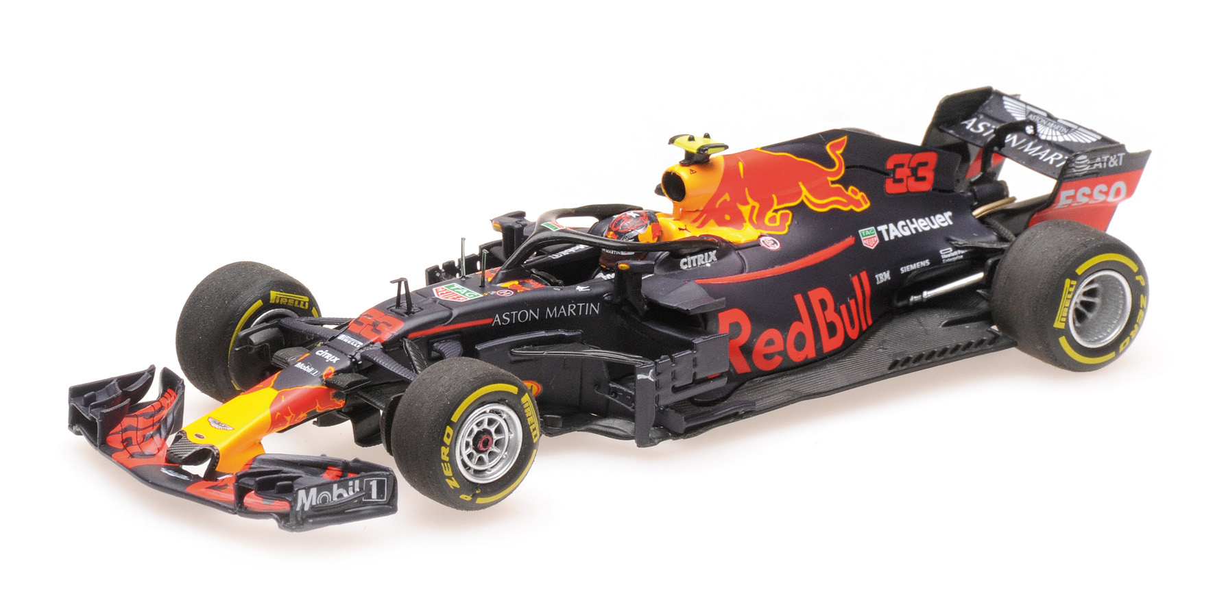 ASTON MARTIN RED BULL RACING TAG-HEUER RB14 - MAX VERSTAPPEN - 2018