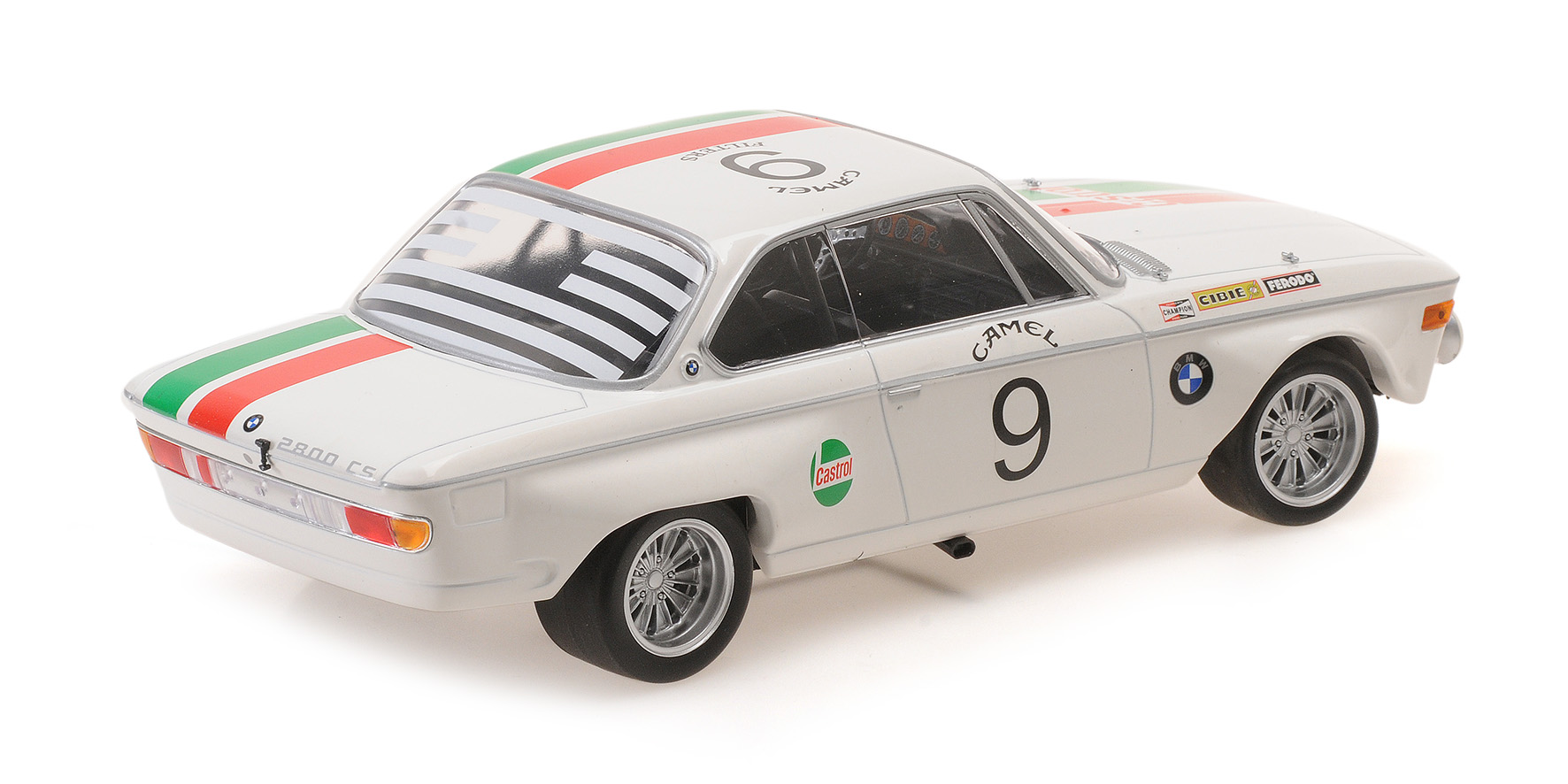 BMW 2800 CS - CASTROL BMW - MOORKENS/HAXHE - 24H SPA-FRANCORCHAMPS 1971