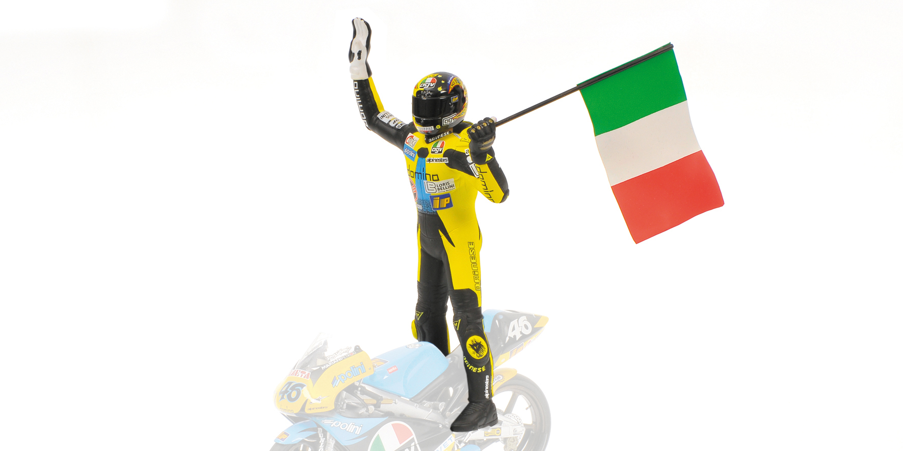 FIGURINE RIDING - VALENTINO ROSSI - GP 125 - 1996
