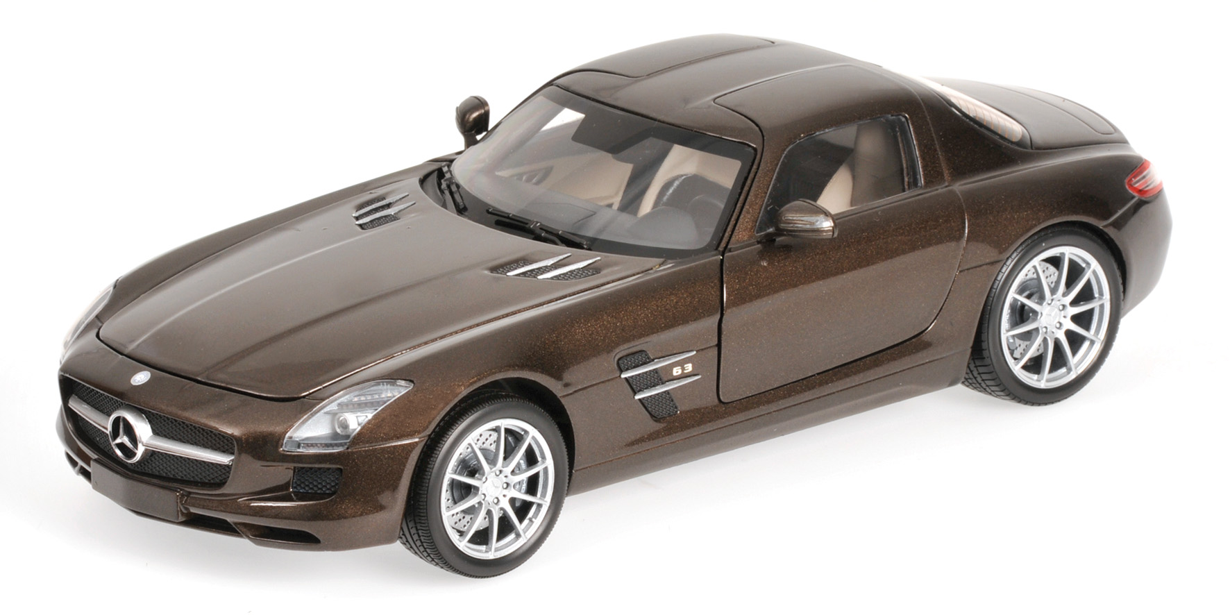 MERCEDES-BENZ SLS AMG - 2010 - BROWN METALLIC