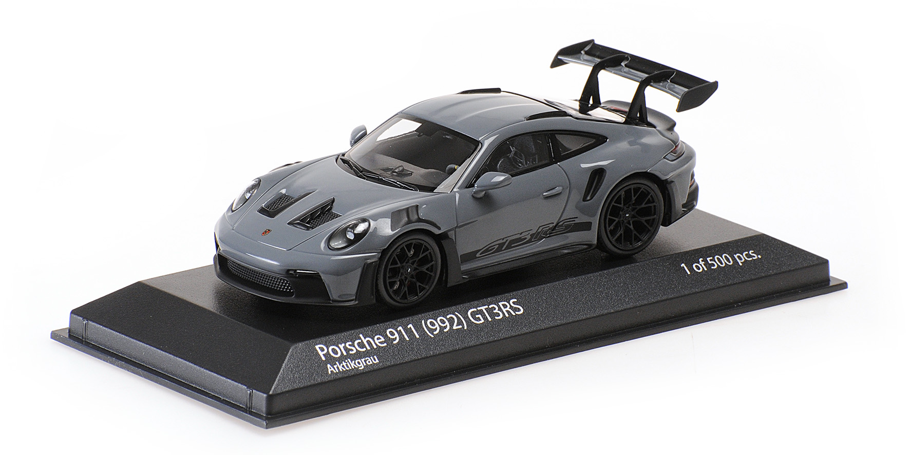 PORSCHE 911 (992) GT3RS - 2023 - GREY W/ BLACK WHEELS & DECOR
