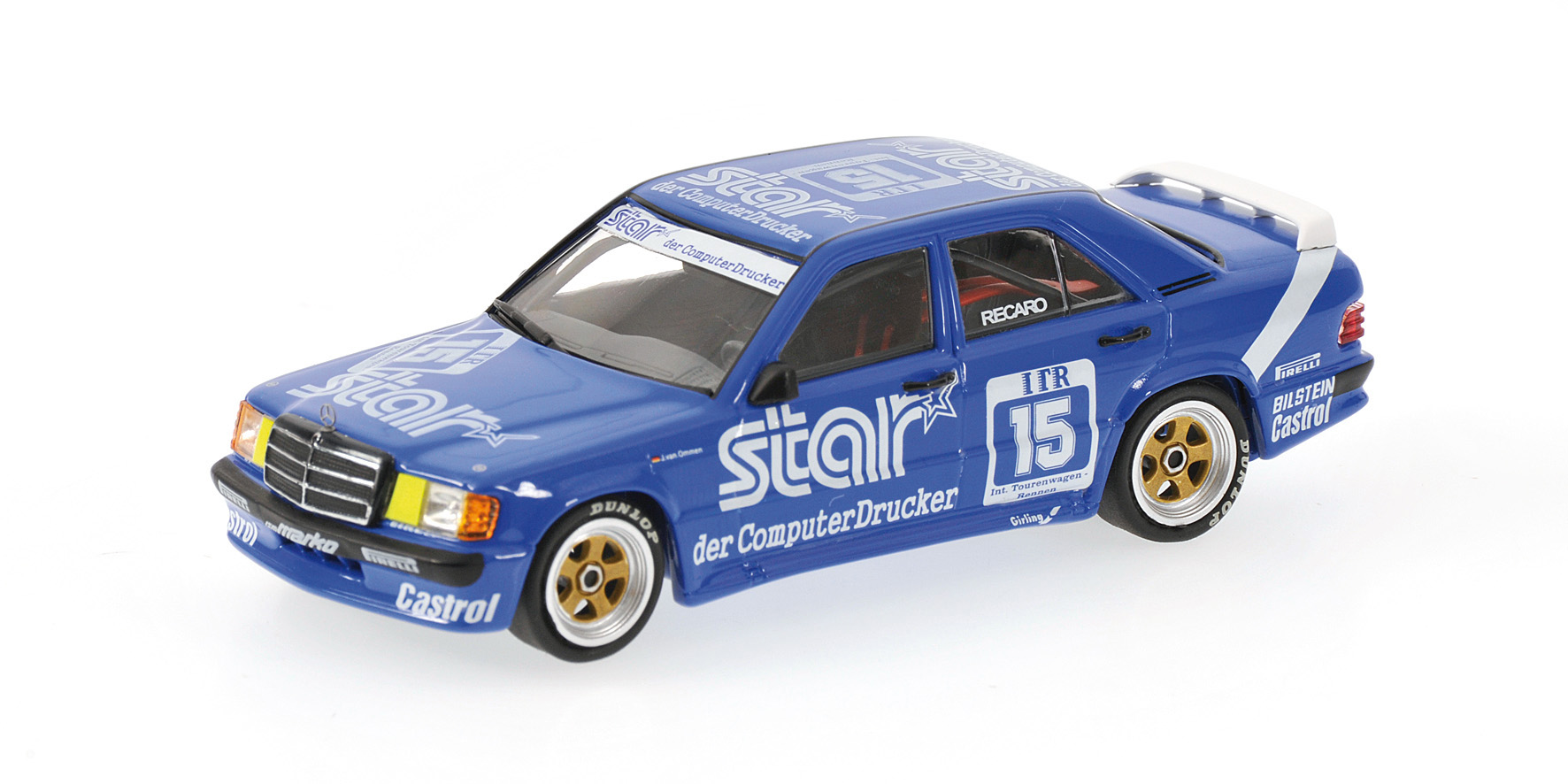 MERCEDES-BENZ 190E 2.3-16 - 'STAR' - JÖRG VAN OMMEN - DTM 1988