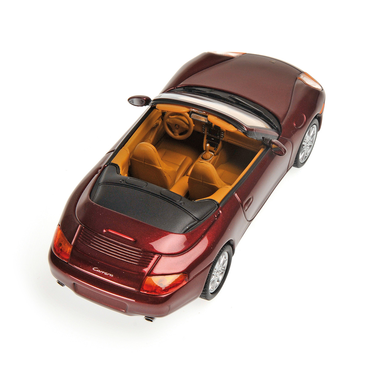 PORSCHE 911 (996) CABRIOLET - 1998 - RED METALLIC