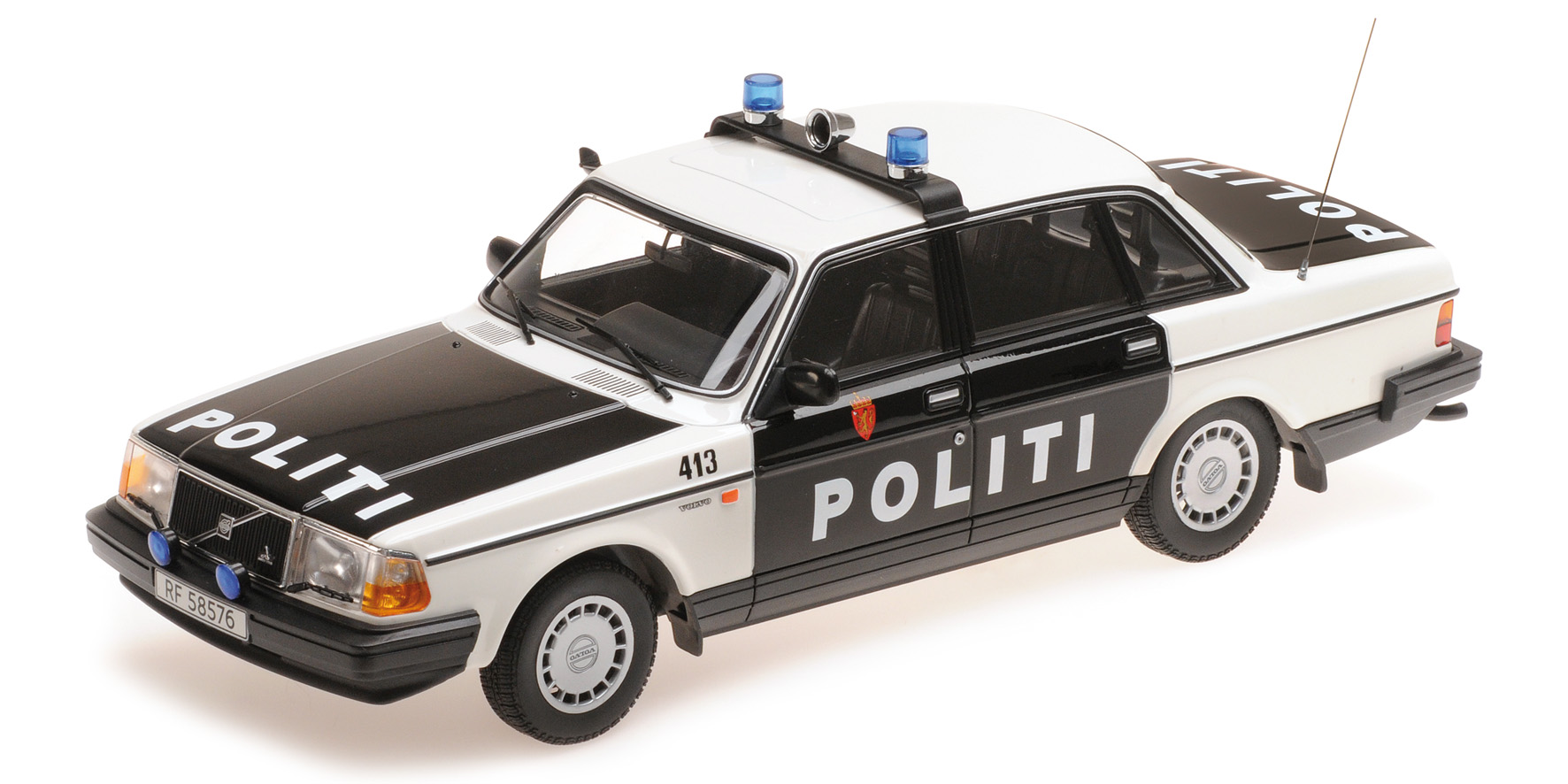 VOLVO 240 GL - 1986 - 'POLITI  NORWAY 2'
