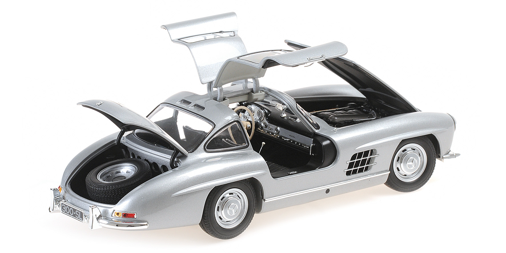 MERCEDES-BENZ 300 SL (W198 I) - 1954 - SILVER