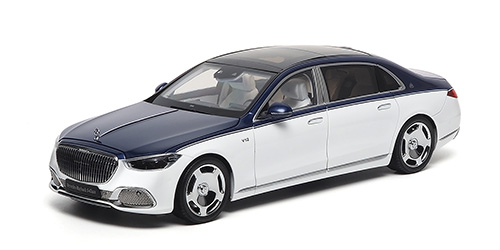 MERCEDES-MAYBACH-S-CLASS 2021 - NAUTICAL BLUE/DIAMOND WHITE