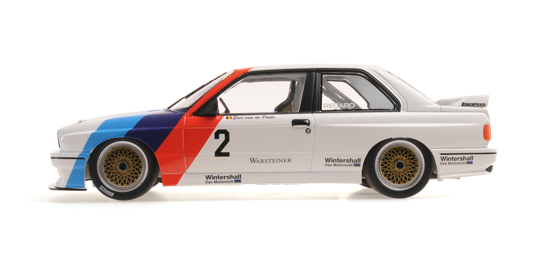 BMW M3 - ZAKSPEED-BMW - ERIC VAN DER POELE - CHAMPION DTM 1987