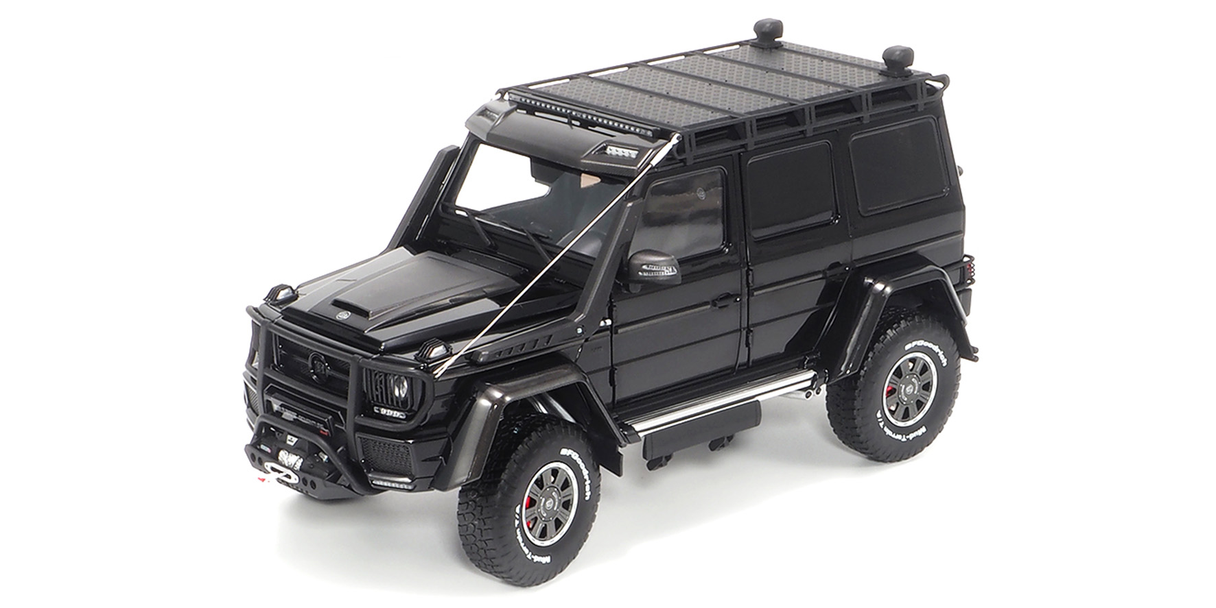 BRABUS 550 ADVENTURE MERCEDES-BENZ G 500 4x4² - OBSIDIAN BLACK
