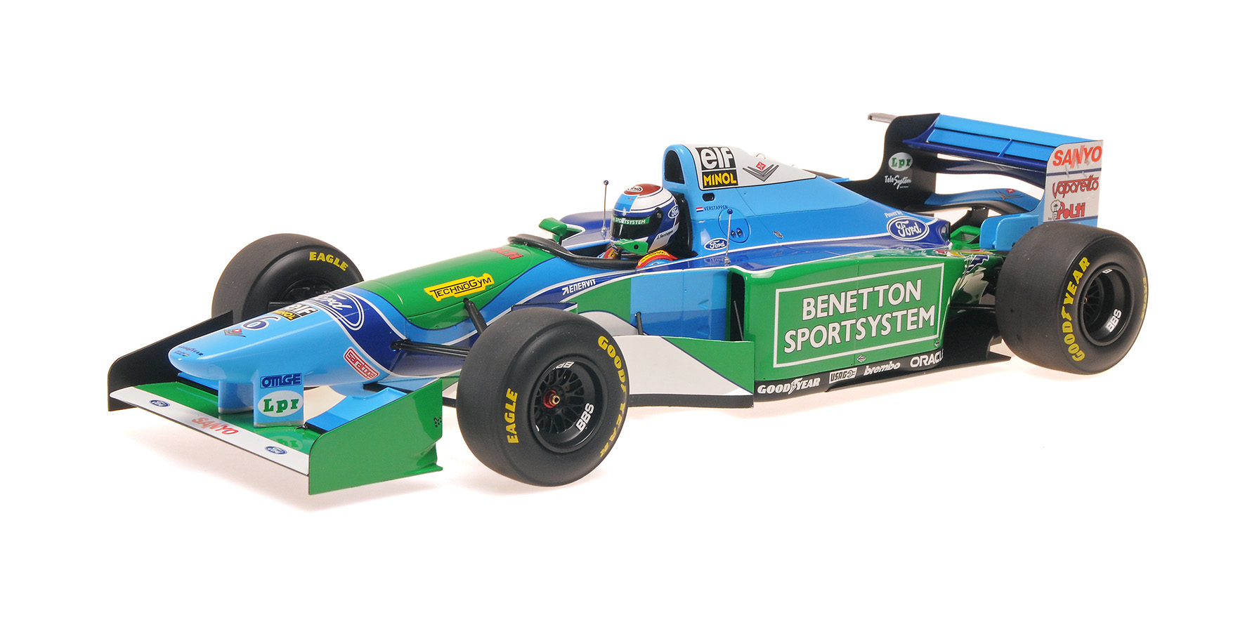 BENETTON FORD B194 - JOS VERSTAPPEN - HUNGARIAN GP 1994