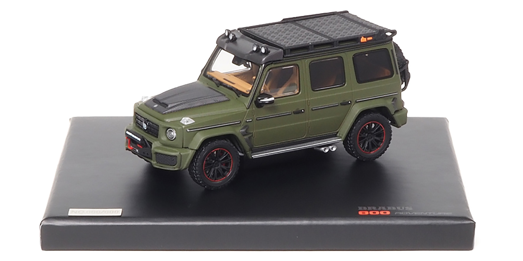 BRABUS G-CLASS WITH ADVENTURE PACKAGE MERCEDES-AMG G63 - 2020 - NATO OLIVE MATT