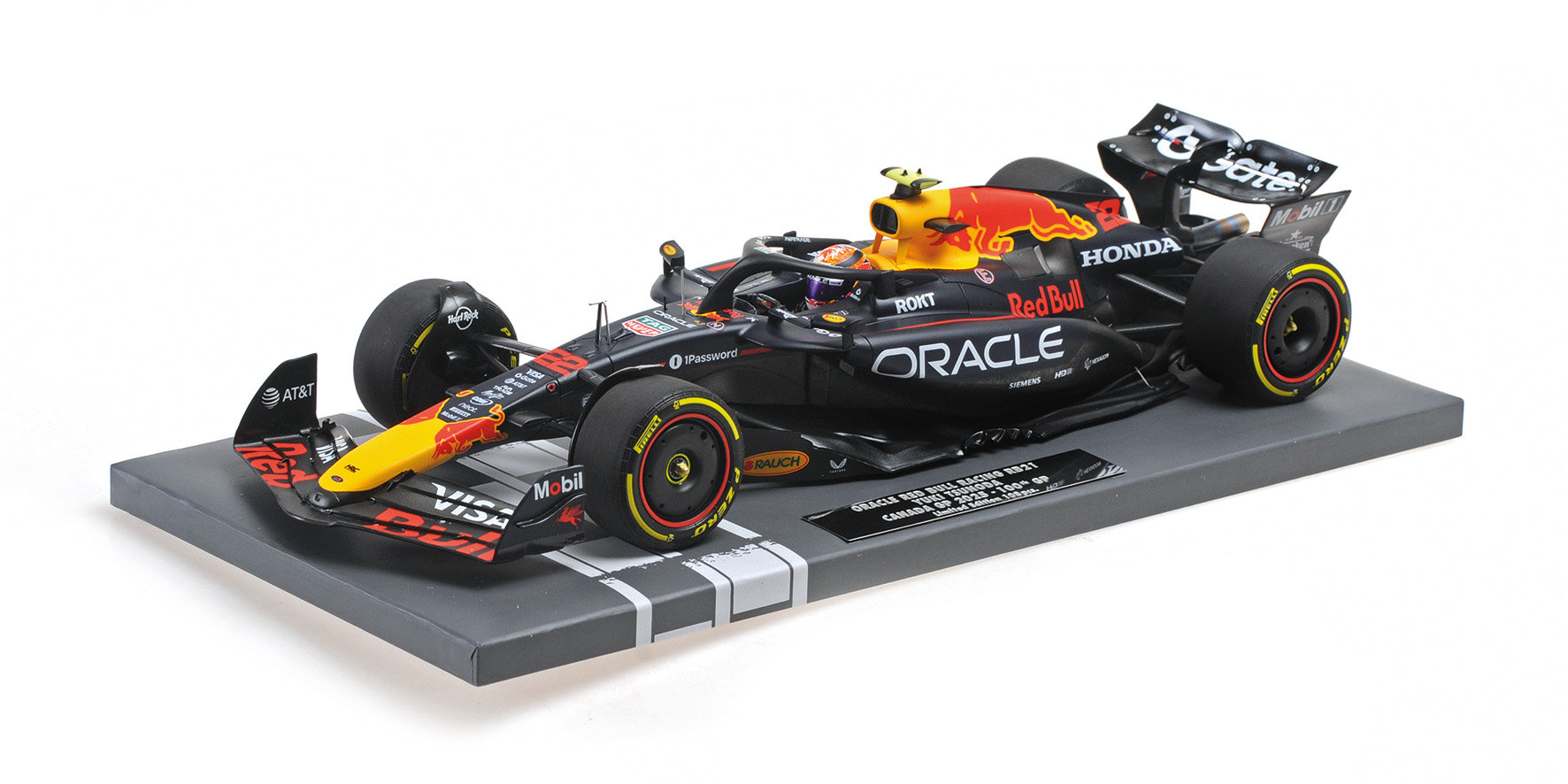 ORACLE RED BULL RACING RB21 - YUKI TSUNODA - CANADA GP 2025 - 100TH GP