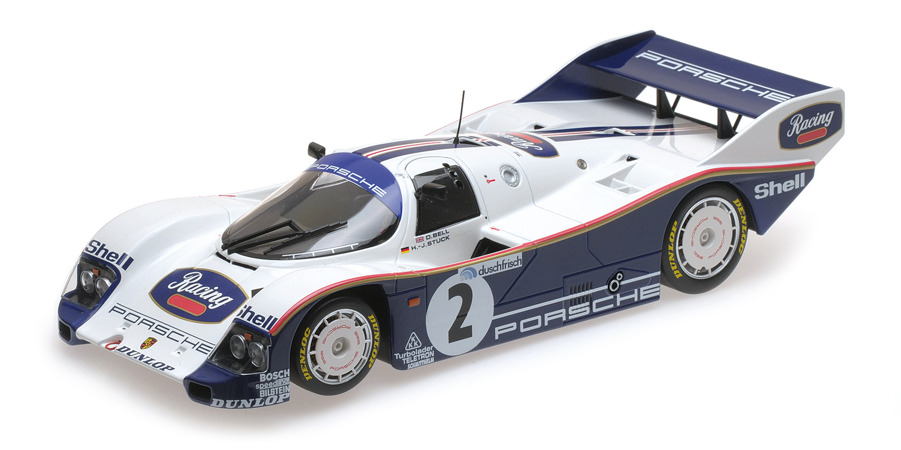 PORSCHE 962C - PORSCHE AG - STUCK / BELL - WINNERS 1000 KM HOCKENHEIM 1985