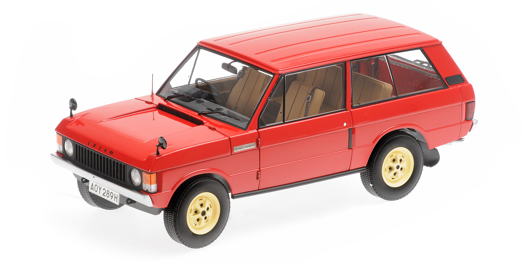 RANGE ROVER - VELAR FIRST PROTOTYPE - 1969 - RED