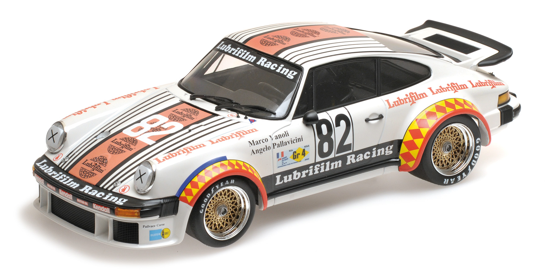 PORSCHE 934 - LUBRIFILM RACING - MUELLER/PALLAVICCINI/VANOLI - WINNERS GR.4 24H LE MANS 1979