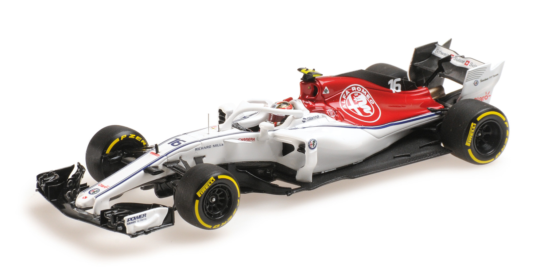 ALFA ROMEO SAUBER F1 TEAM - CHARLES LECLERC - SHOWCAR 2018