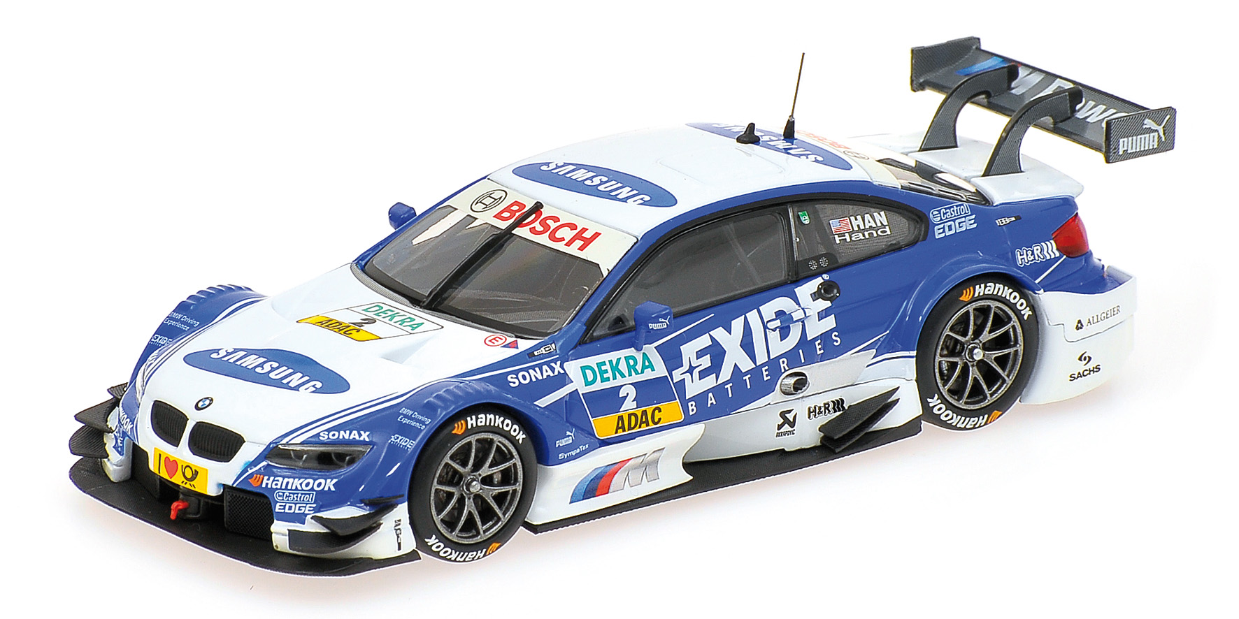 BMW M3 DTM - 'EXIDE BATTERIES' - BMW TEAM RMG REINHOLD - JOEY HAND - DTM 2012