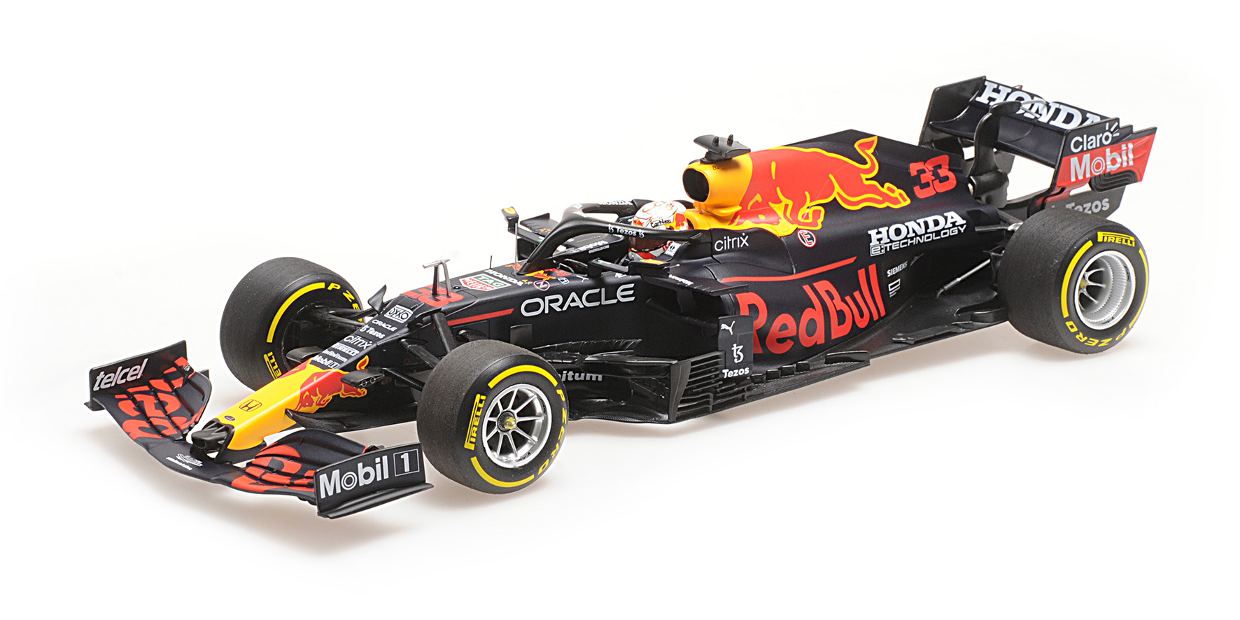 RED BULL RACING HONDA  RB16B - MAX VERSTAPPEN - WINNER MEXICAN GP 2021