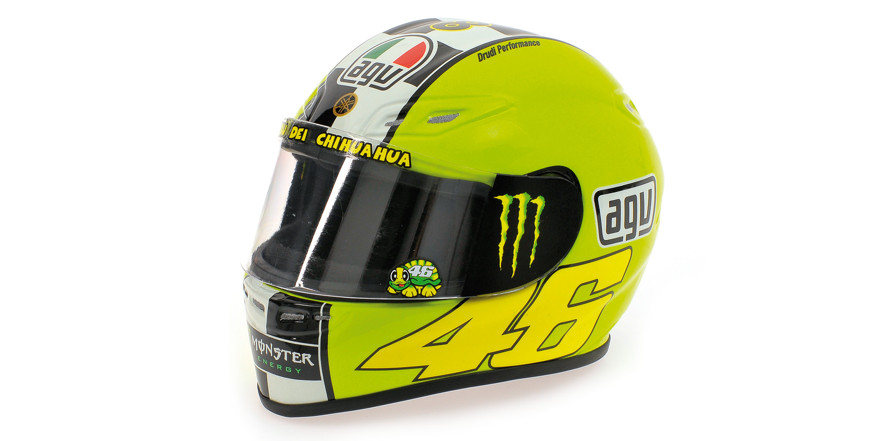 AGV HELMET - VALENTINO ROSSI - MOTOGP 2009 - WINTER TEST