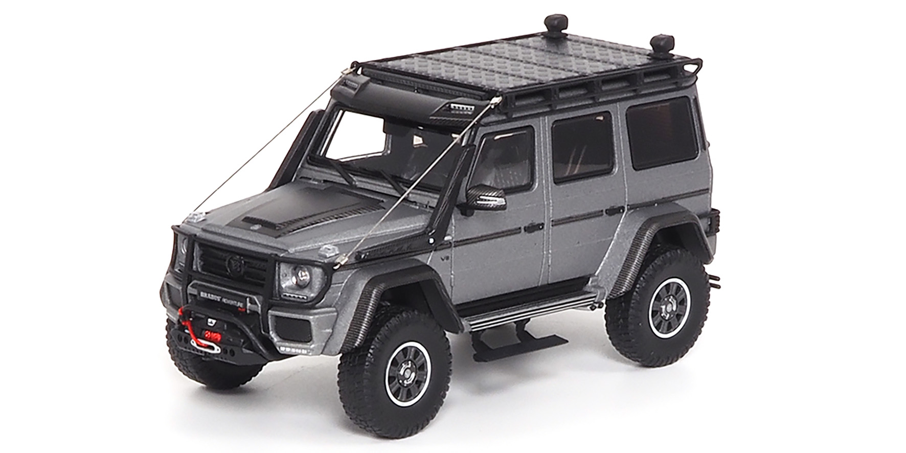 BRABUS 550 ADVENTURE MERCEDES-BENZ G CLASS 4x4² - 2017 - MONZA GREY MAGNO