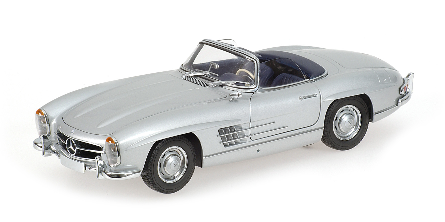 MERCEDES-BENZ 300 SL ROADSTER (W198) - 1957 - SILVER