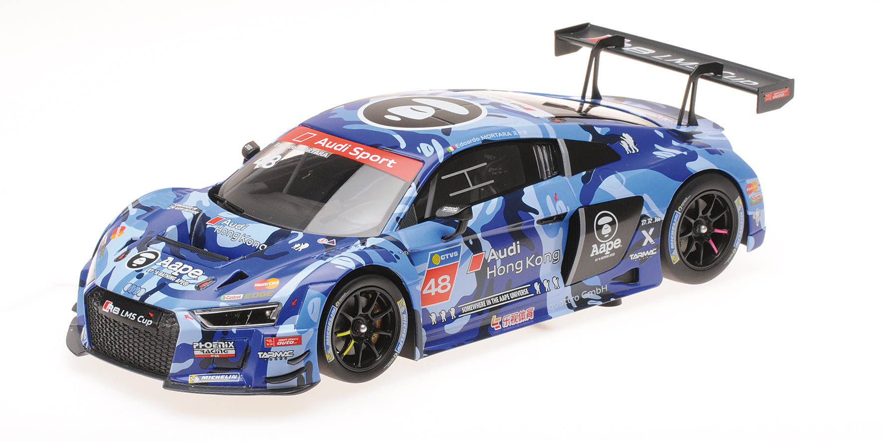 AUDI R8 LMS - AAPE/PHOENIX RACING ASIA - EDOARDO MORTARA - AUDI R8 LMS CUP 2016 SEPANG RACE 2 WINNER