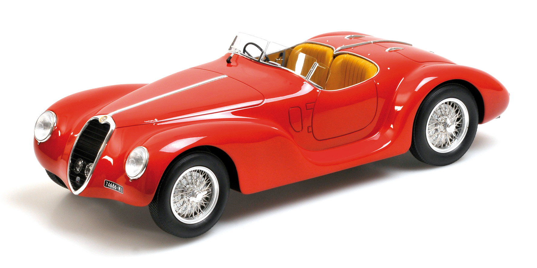 ALFA ROMEO 6C 2500 SS CORSA SPIDER - 1939 - RED