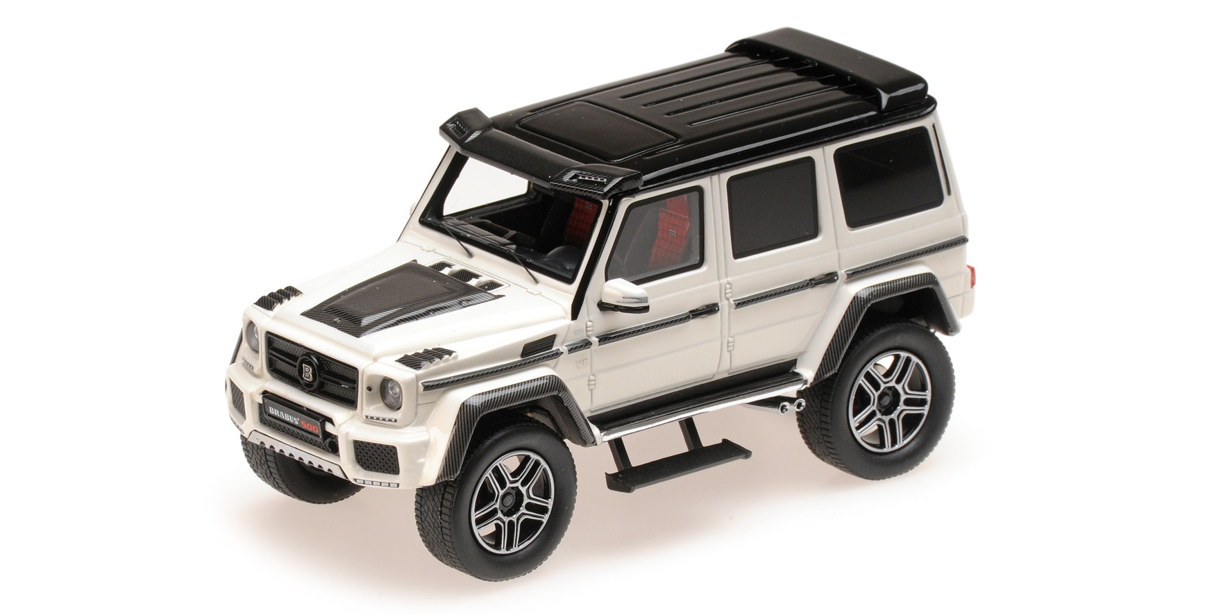 BRABUS 4x4² AUF BASIS MERCEDES-BENZ G 500 4x4² - 2016 - WHITE