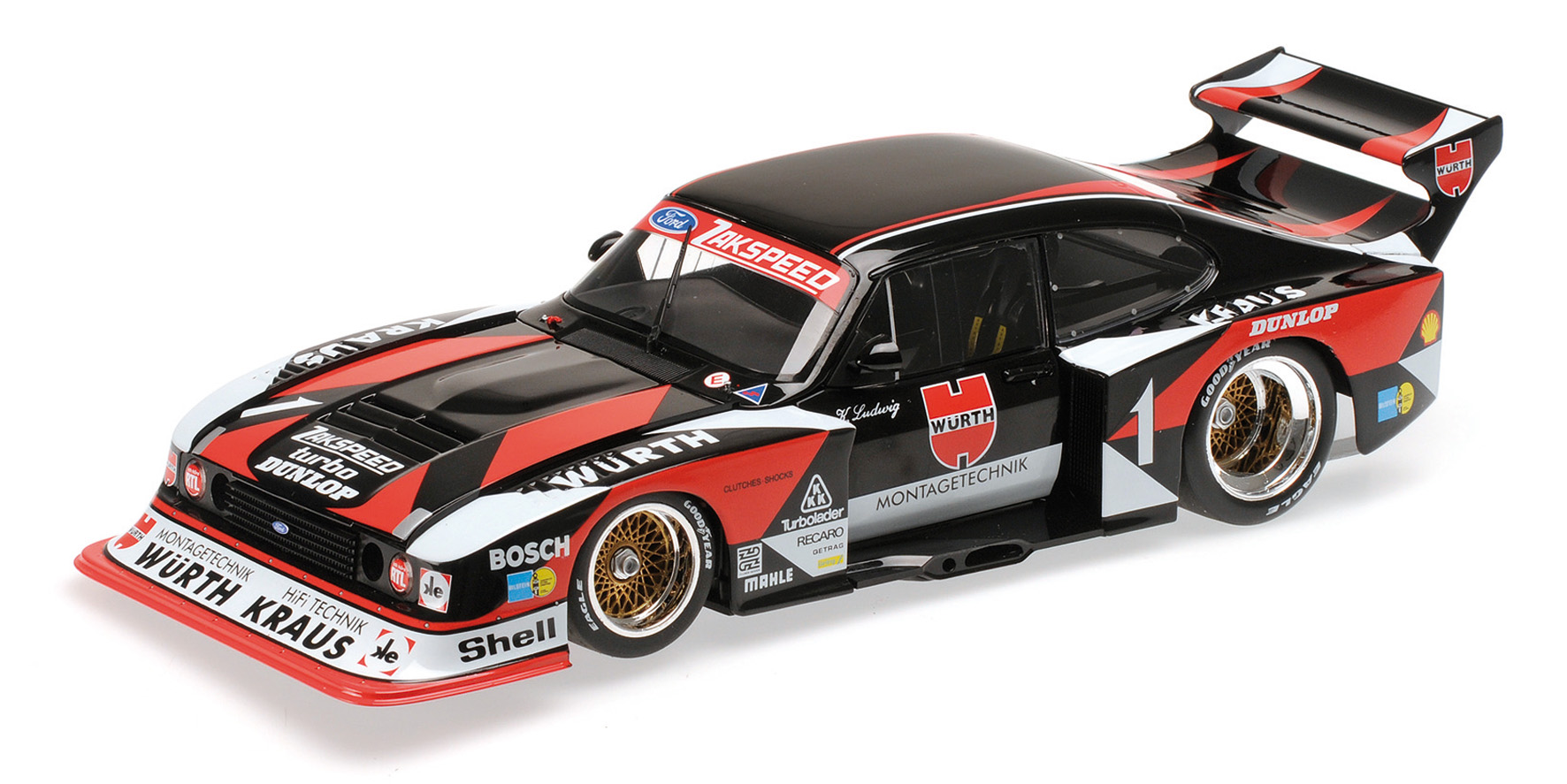 FORD CAPRI TURBO GR.5 - 'KRAUS HIFI' - KLAUS LUDWIG - DRM 1980
