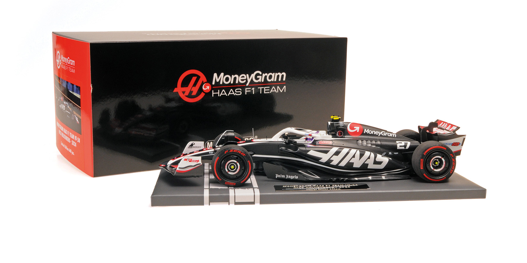MONEYGRAM HAAS F1 TEAM VF-24 - NICO HULKENBERG - 2024