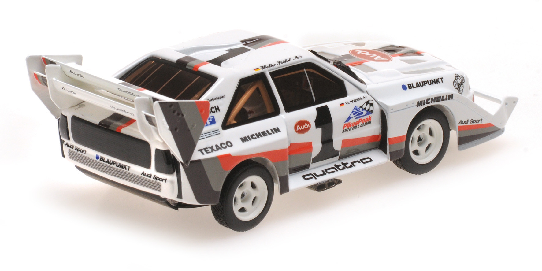 AUDI SPORT QUATTRO S1 - WALTER RÖHRL - WINNER PIKES PEAK HILLCLIMB 1987