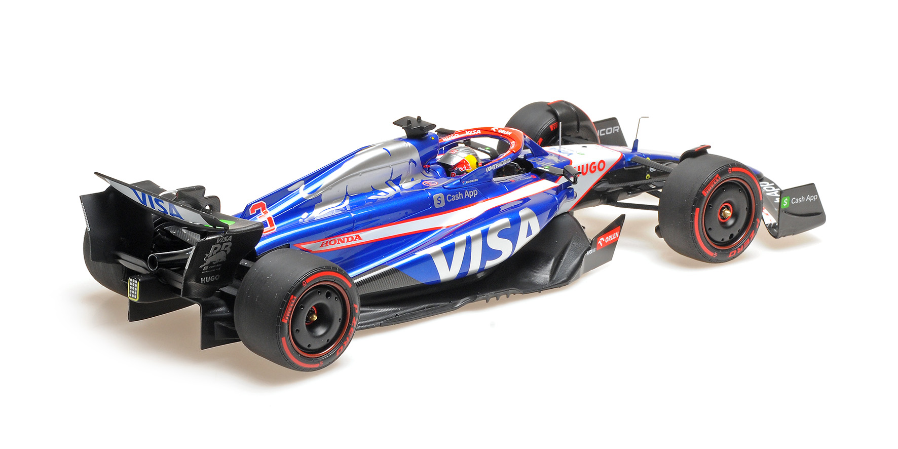 VISA CASH RB FORMULA ONE TEAM VCARB 01 - DANIEL RICCIARDO - 2024