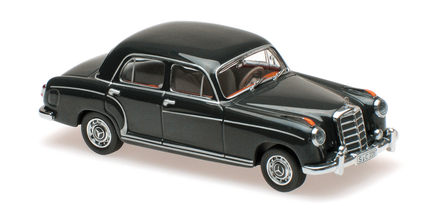 MERCEDES-BENZ 220S - 1956 - DARK GREEN