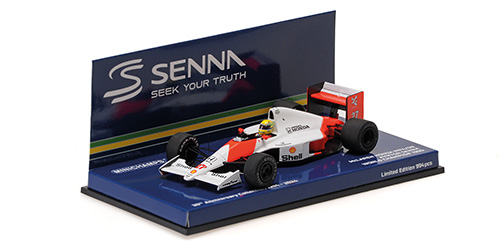 MCLAREN HONDA MP4/5B - AYRTON SENNA - WORLD CHAMPION - 1990 - DIRTY VERSION