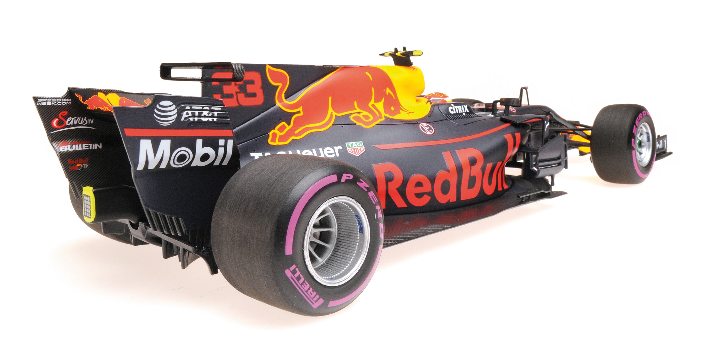 RED BULL RACING TAG-HEUER RB13 - MAX VERSTAPPEN - WINNER MEXICAN GP 2017