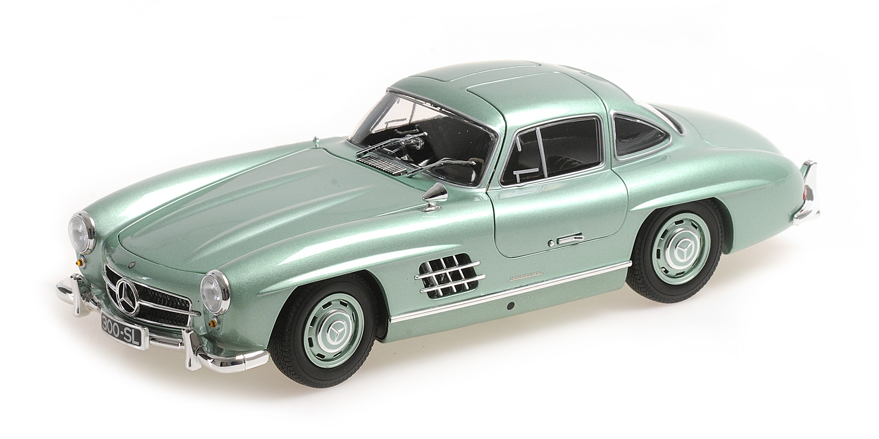 MERCEDES-BENZ 300 SL (W198) - 1955 - LIGHT GREEN METALLIC