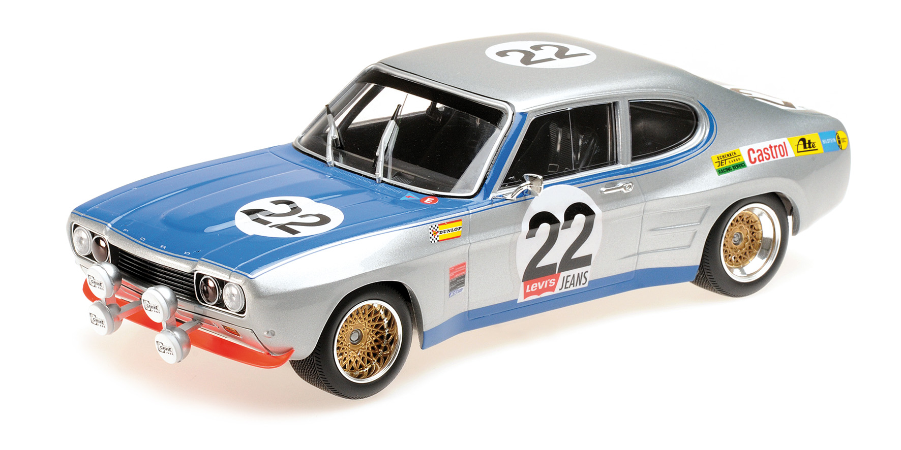 FORD RS 2600 - FORD KÖLN - GLEMSER/SOLER-ROIG - WINNERS 24H SPA 1971