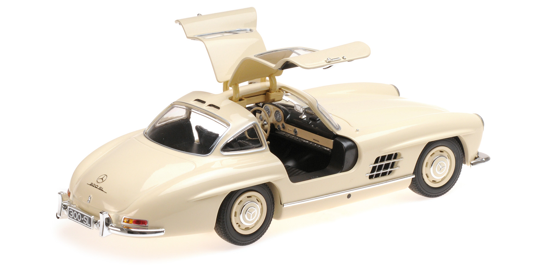 MERCEDES-BENZ 300 SL (W198) - 1955 - CREME