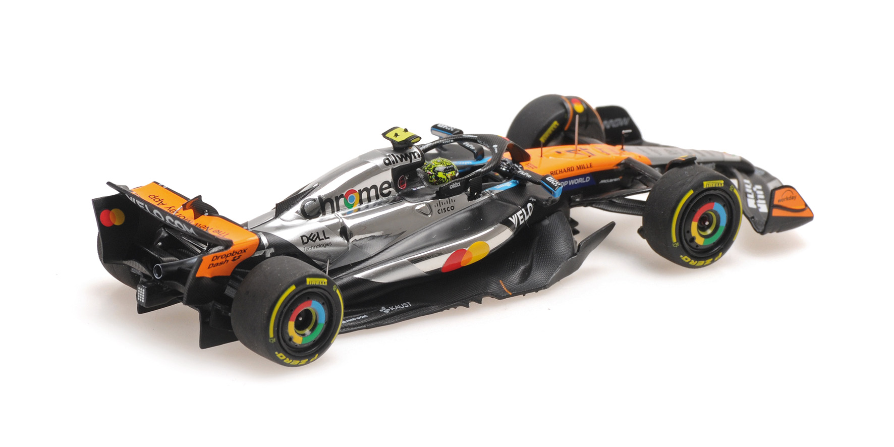 MCLAREN FORMULA 1 TEAM MCL39 - LANDO NORRIS - WINNER BRITISH GP 2025