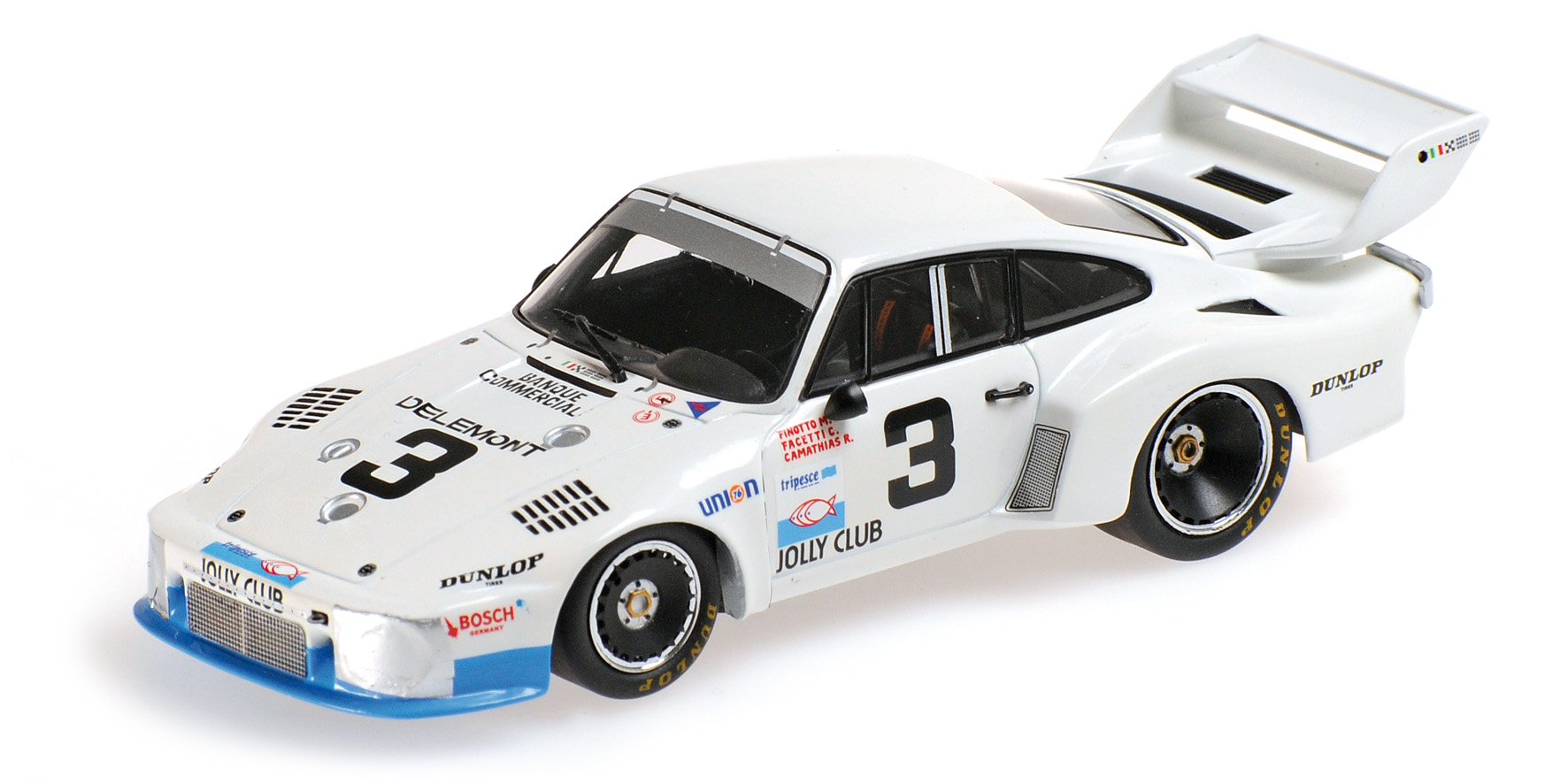 PORSCHE 935 'JOLLY CLUB' – FACETTI/FINOTTO/CAMATHIAS – 24H DAYTONA 1977
