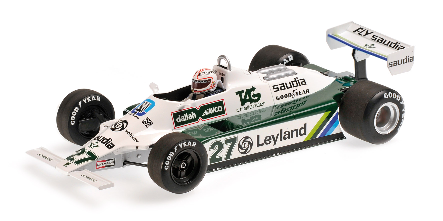 WILLIAMS FORD FW07B - ALAN JONES - WORLD CHAMPION 1980
