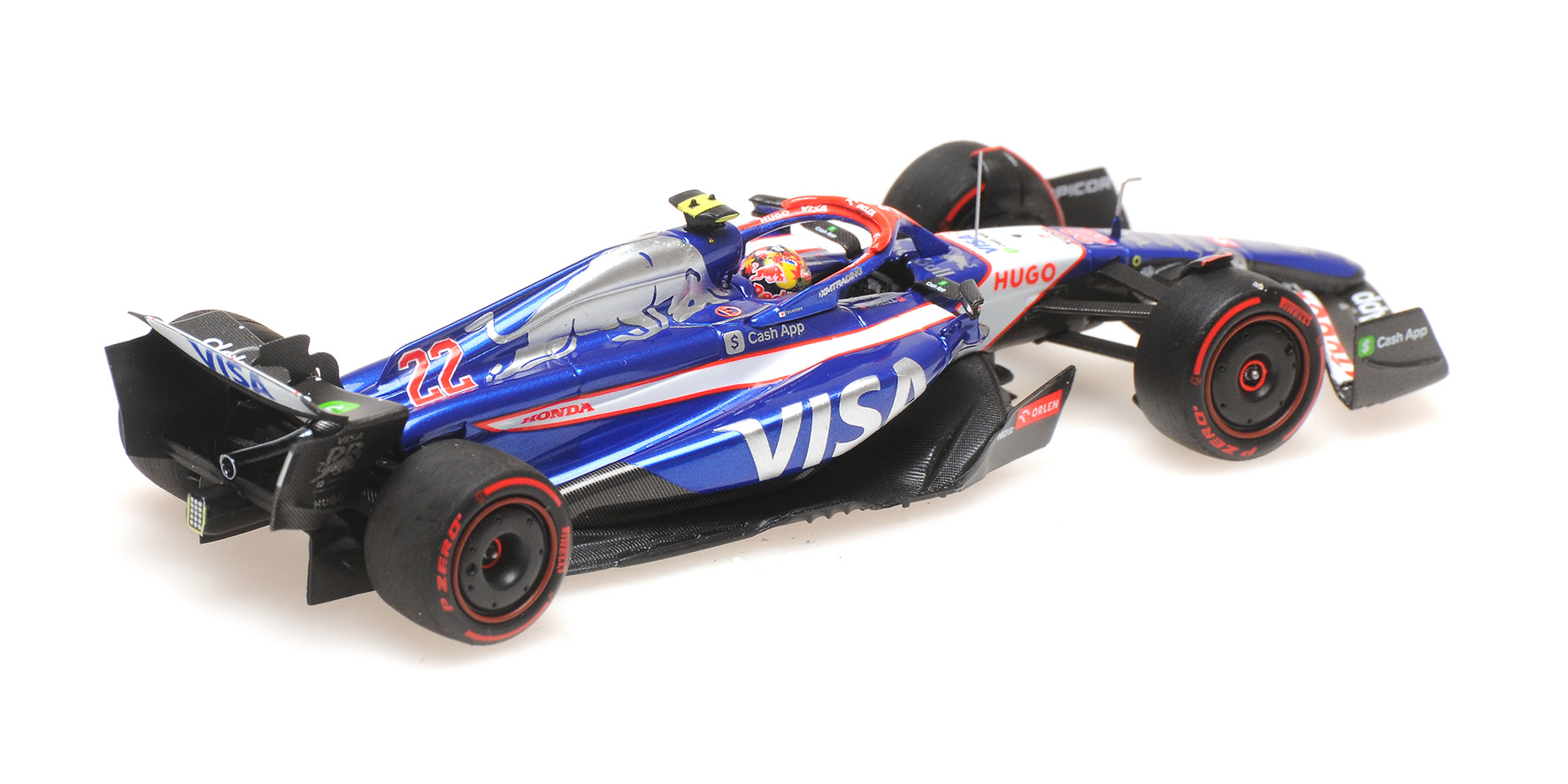 VISA CASH RB FORMULA ONE TEAM VCARB 01 - YUKI TSUNODA - 2024
