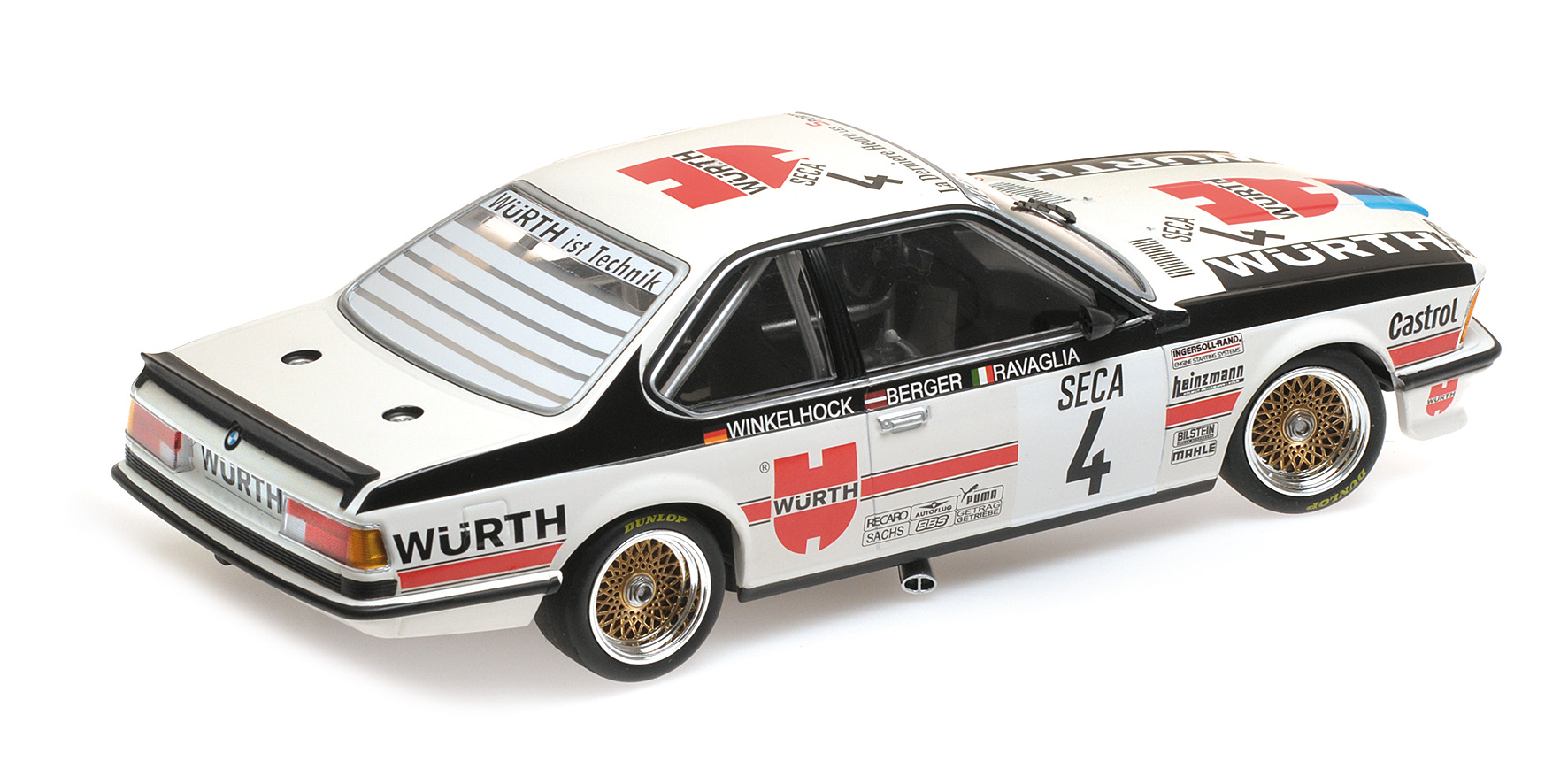 BMW 635 CSI - BMW ITALIA - RAVAGLIA/BERGER/WINKELHOCK - 24H SPA 1984