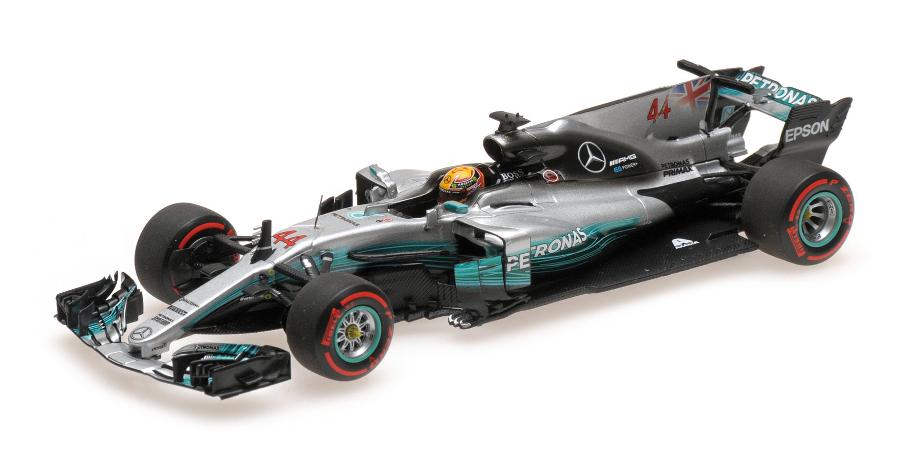 MERCEDES AMG PETRONAS FORMULA ONE TEAM F1 W08 EQ POWER+ - LEWIS HAMILTON - MEXICAN GP 2017 - WC